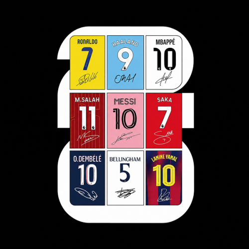 Star Players' Jerseys