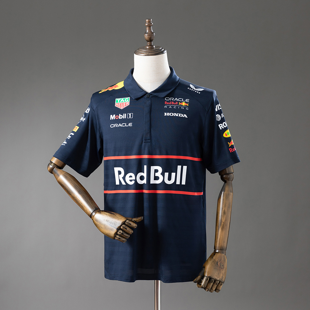 Red Bull Racin g 2025 F1 POLO Navy Blue