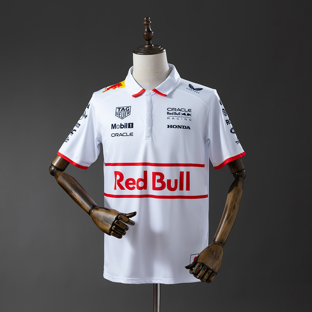 Red Bull Racin g 2025 F1 POLO White