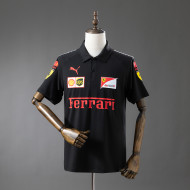 Scuderia Ferra ri F1 2025 Black Polo