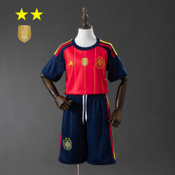 Kids Kit Spain Home 2-Star Champion 2026