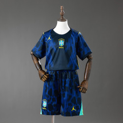 Kids Kit Brazil Away 2026