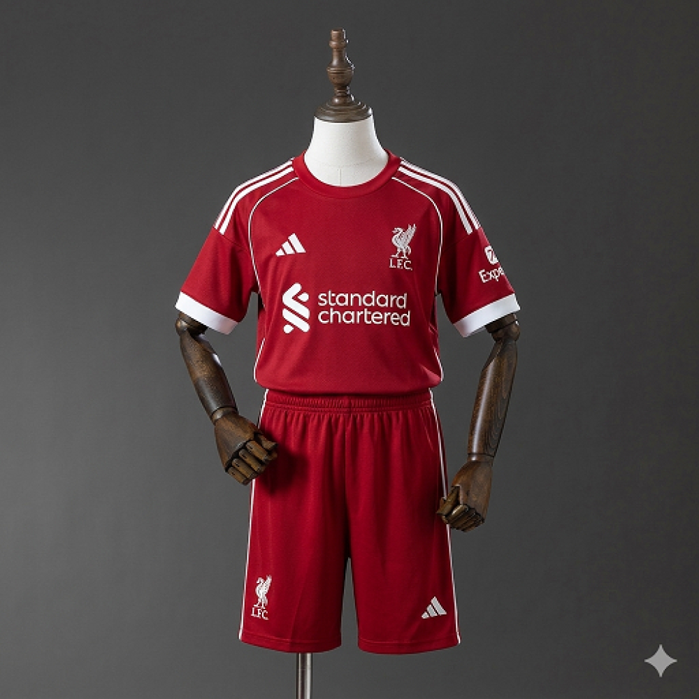Kids Kit Liverpool Home 25-26