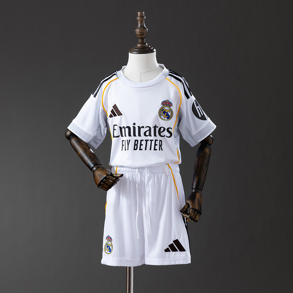 Kids Kit Real Madrid Home 2025