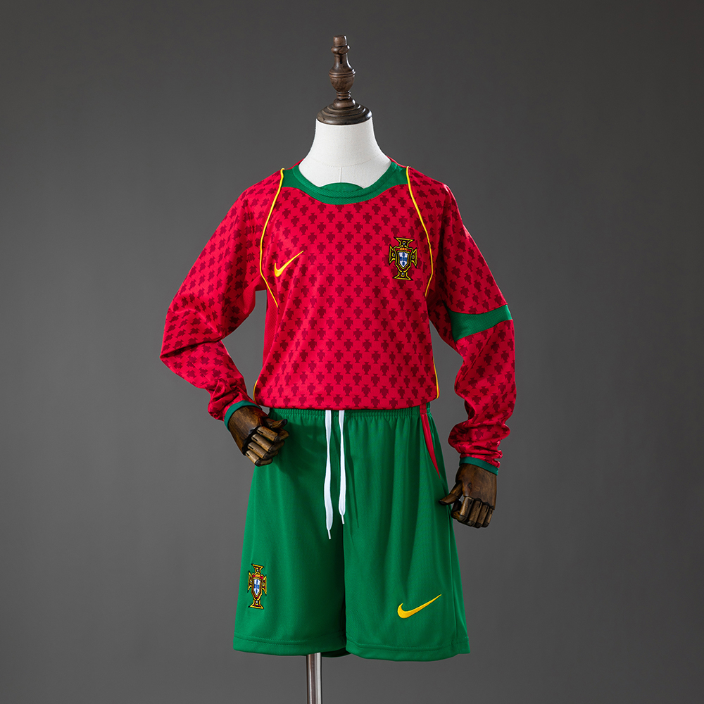 Long-Sleeve Kids Kit Portugal Home  2004