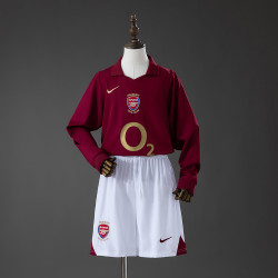 Long-Sleeve Kids Kit Arsenal Home 05-06