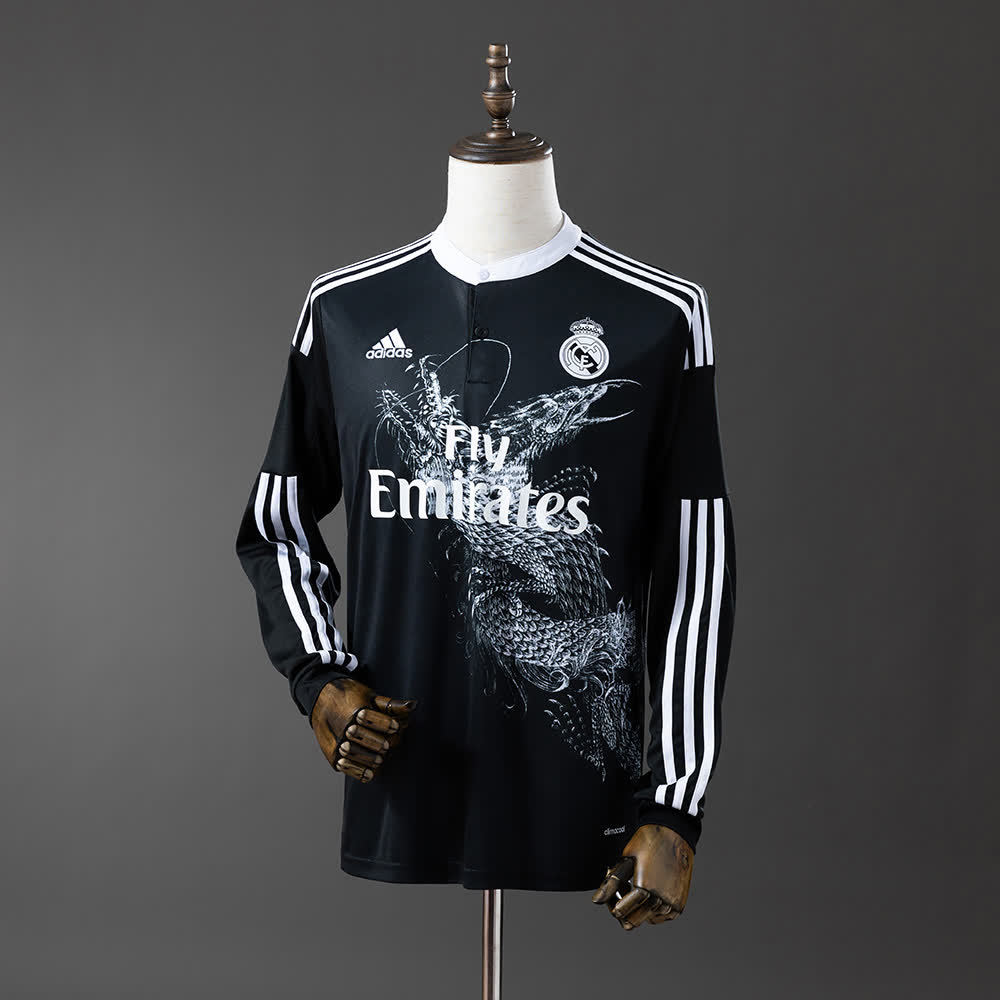 Retro Real Madrid third 14-15 Long Sleeve