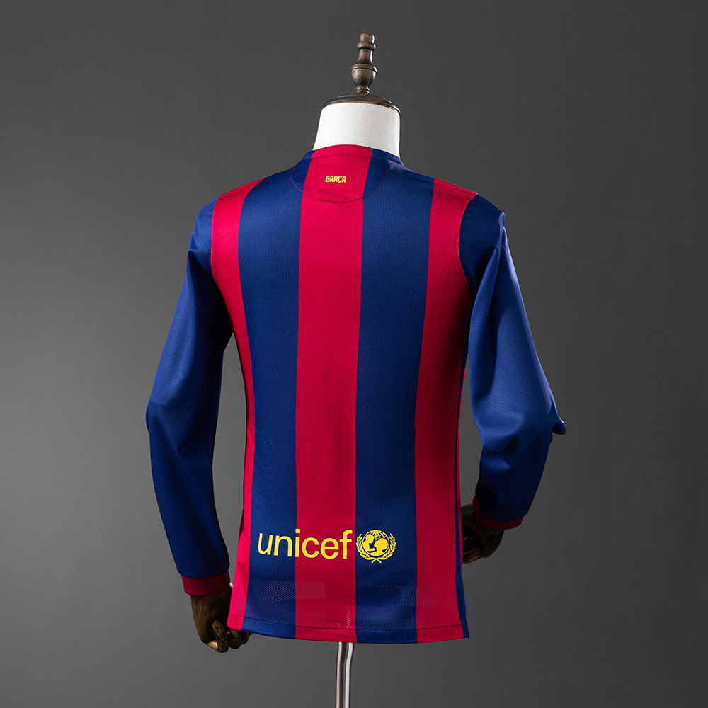 Retro Barcelona Home 14-15 Long Sleeve
