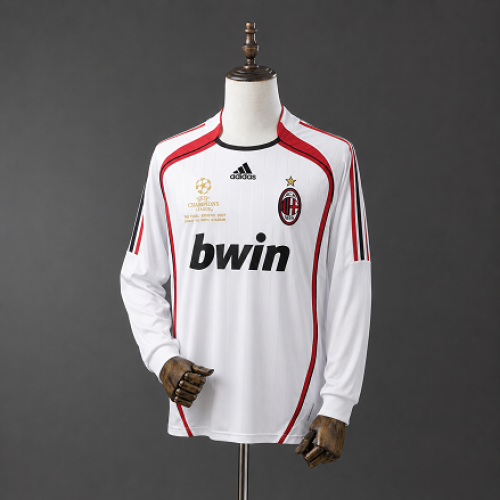 Retro Milan Away 06-07 Long Sleeve