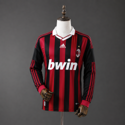 Retro Milan Home 09-10 Long Sleeve