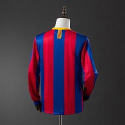 Retro Barcelona Home 10-11 Long Sleeve