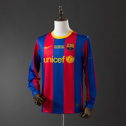 Retro Barcelona Home 10-11 Long Sleeve