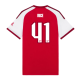 26-27 Arsenal Home Player Edition #RICE 41 PRINTING