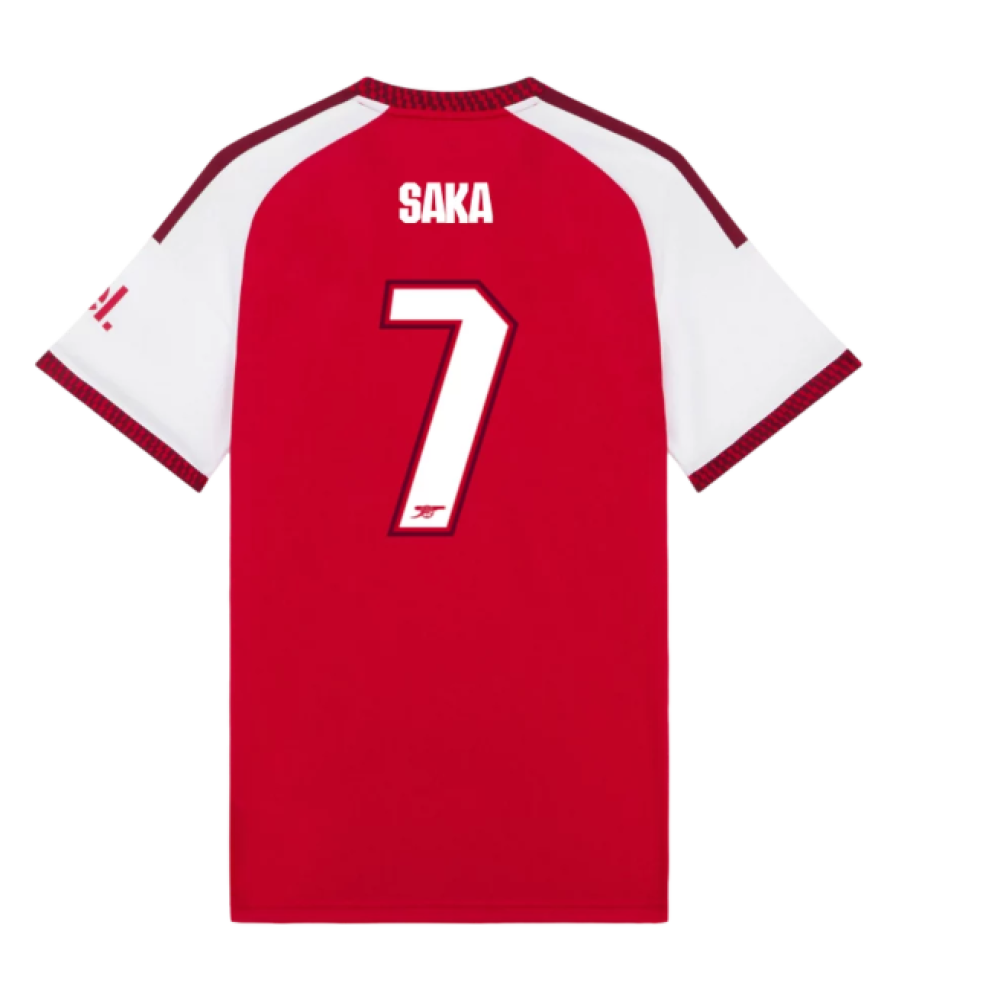 26-27 Arsenal Home Player Edition #SAKA 7 PRINTING