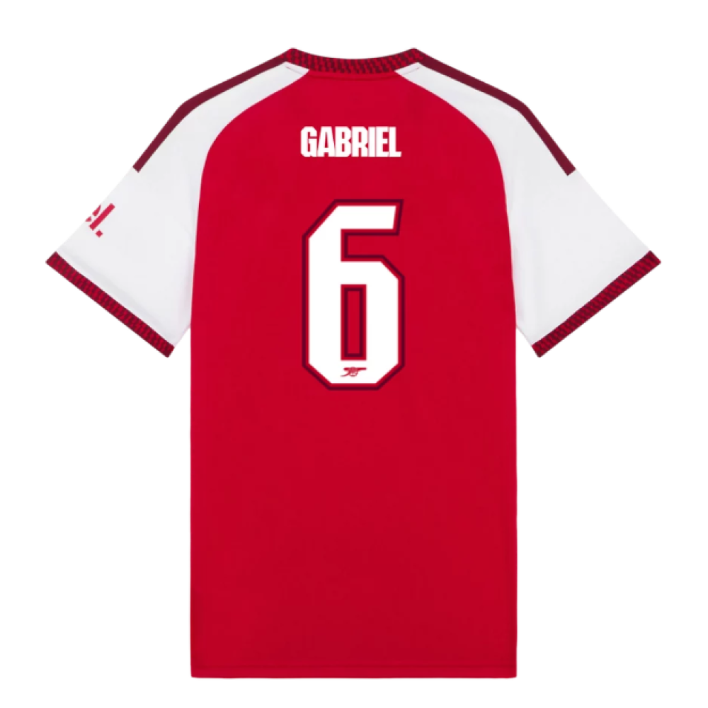 26-27 Arsenal Home Player Edition #GABRIEL  6 PRINTING