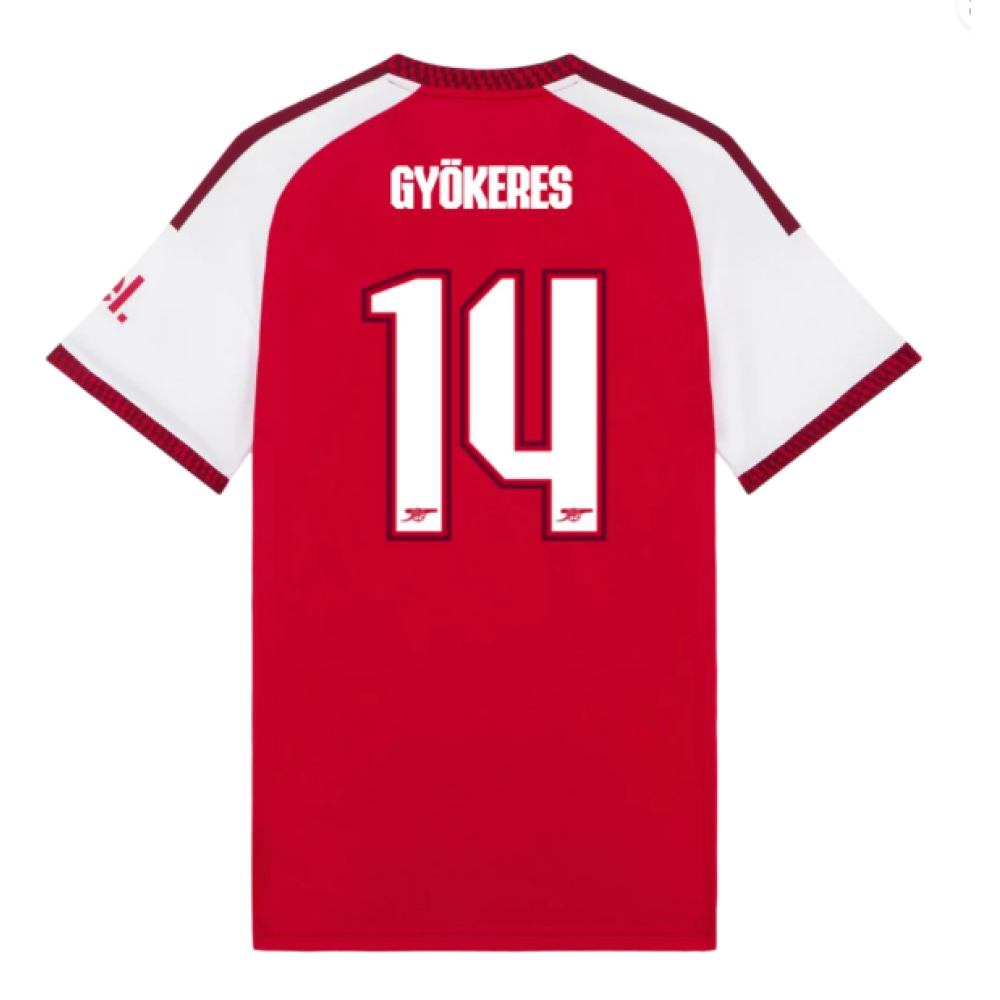 26-27 Arsenal Home Player Edition #Gyökeres 14 PRINTING