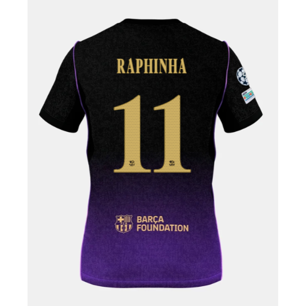 26-27 Barcelona Away Player Edition #RAPHINHA 11 PRINTING