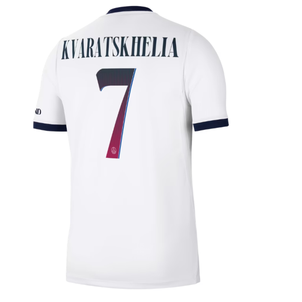 26-27 PSG Away Player Edition #Kvaratskhelia 7 printing