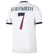 26-27 PSG Away Player Edition #Kvaratskhelia 7 printing