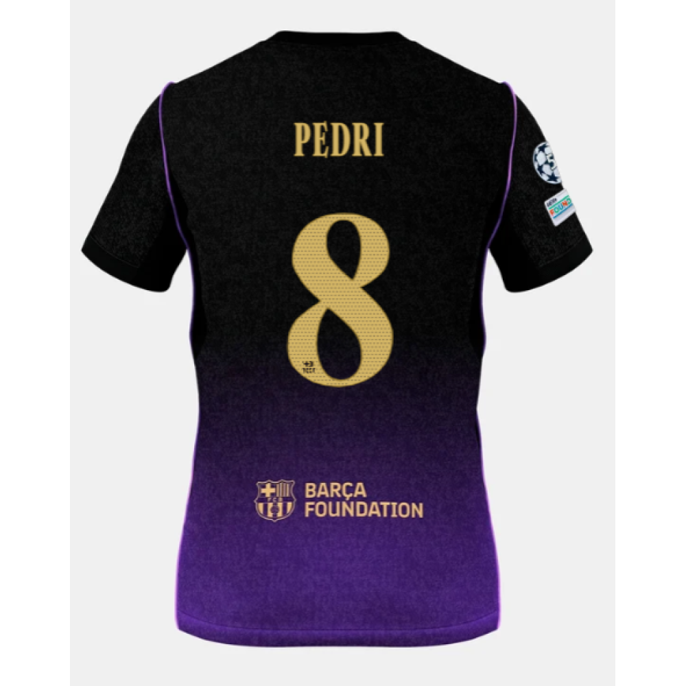 26-27 Barcelona Away Player Edition #PEDRI 8 PRINTING