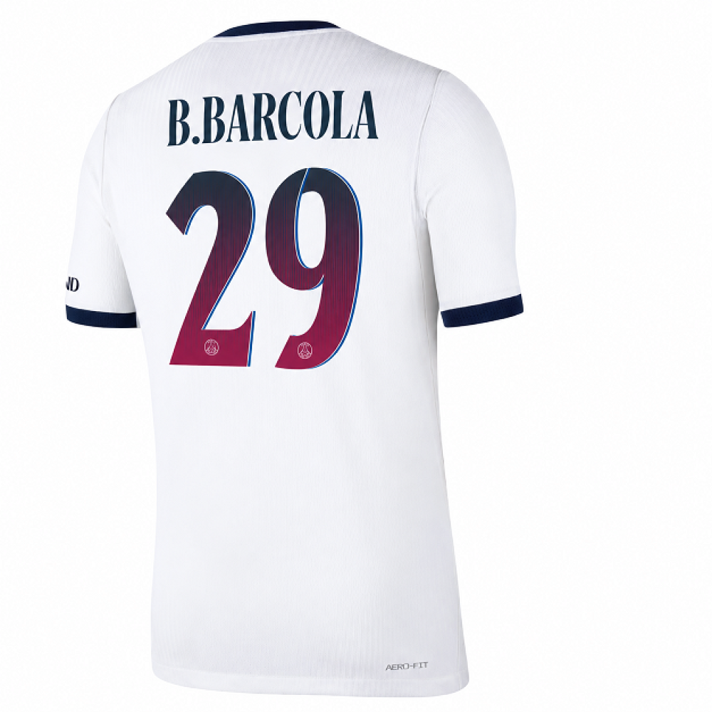 26-27 PSG Away Player Edition #Barcola 29 printing