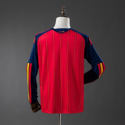 Spain Home 2-Star Champion Fans Edition 2026 Long Sleeve